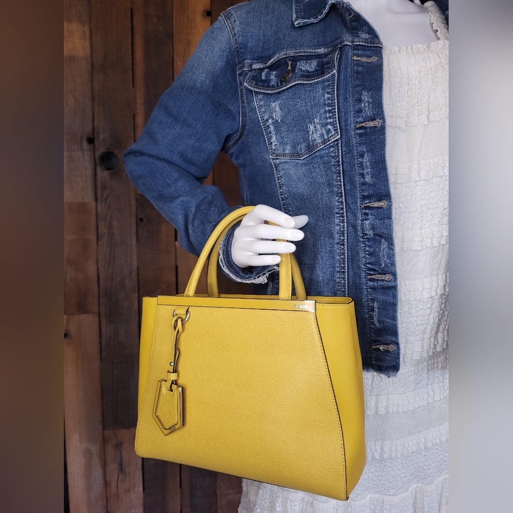 Fendi Leather Petite 2Jours Tote - Picture 2 of 12